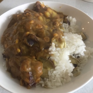 圧力鍋で簡単！さつまいも入りカレー